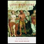 Latin Verse Satire  Anthology and Critical Reader