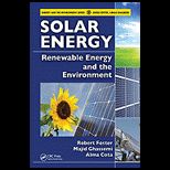 Solar Energy Renewable Energy and the Environment