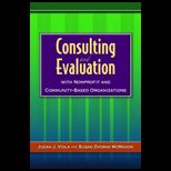 Consulting and Evaluation with Nonprofit and Community Based Organizations