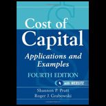 Cost of Capital Applications and Examination