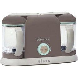 Beaba Babycook Pro2X Baby Food Processor and Steamer   Latte