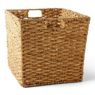 MICHAEL GRAVES Design Natural Woven Storage Basket, Brown