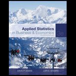 Applied Statistics in Business and Economics (Loose)