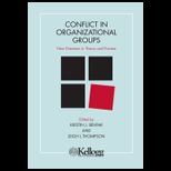 Conflict in Organizational Groups