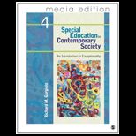Special Education in Contemporary Society   Media Edition