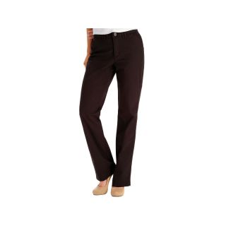 Lee Straight Leg Carden Soft Twill Pants, Blk Forest Zigzag, Womens