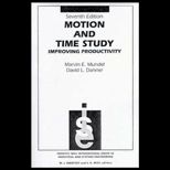 Motion and Time Study  Improving Productivity, with 5 Disk