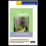 Intermediate Algebra (Loose)   With Access