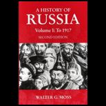 History of Russia, Volume I to 1917