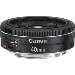 Canon EF40mm f/2.8 STM Pancake Lens, Canon Authorized
