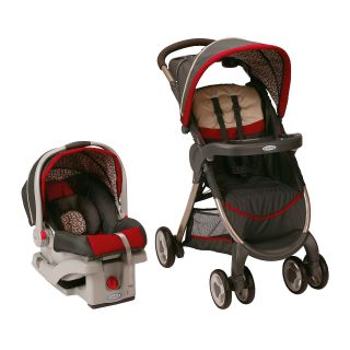 Graco FastAction Fold Click Connect Travel System   Finley
