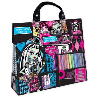 Monster High Art Tote with Compact Portfolio, Girls