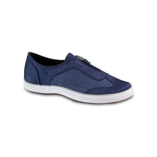 Grasshoppers Sole Element Zip Sneakers, Navy, Womens