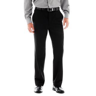 JF J.Ferrar JF J. Ferrar Super Slim Flat Front Suit Pants, Black, Mens