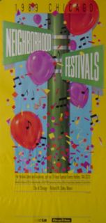 Chicago Neighborhood Festivals (1989) Poster