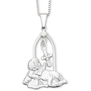 Precious Moments Child of God Sterling Silver Pendant, Womens