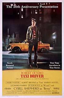 TAXI DRIVER (20TH ANNIVERSARY RE ISSUE) Movie Poster