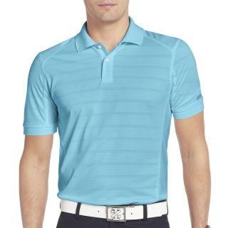 Izod Golf Slim Fit Textured Stripe Polo, Bachelor Button, Mens