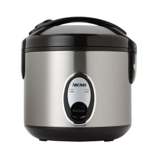 Aroma 8 Cup Stainless Steel Rice Cooker
