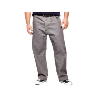 Levis 501 Shrink To Fit Jeans Big and Tall, Grey, Mens