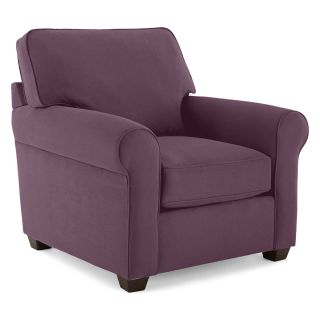 Possibilities Roll Arm Chair, Plum