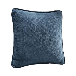 Historic Charleston Collection King Charles 18 Square Decorative Pillow, Blue