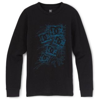 Dc Shoes DC Thermal Top   Boys 8 20, Scratchy blk, Boys