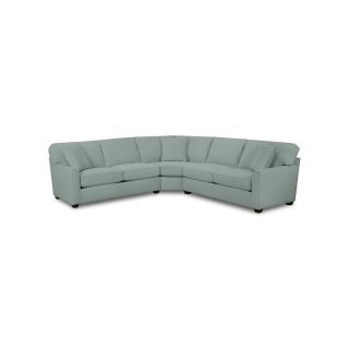 Possibilities Sharkfin Arm 3 pc. Left Arm Sofa Sectional, Surf