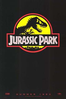JURASSIC PARK (ADVANCE   YELLOW) Movie Poster