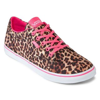 Vans Winston Low Skate Shoes, Cheetah, Womens