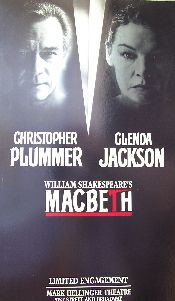 Macbeth (Original Broadway Theatre Window Card)