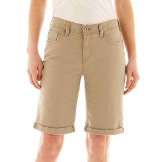 Levi s Roll Cuff Bermuda Shorts, True Chino, Womens