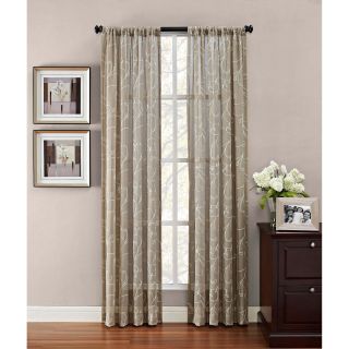 Heirloom Rod Pocket Sheer Panel, Linen