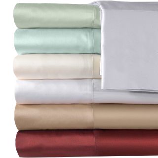 American Heritage 500tc Egyptian Cotton Sateen Solid Sheet Set, White