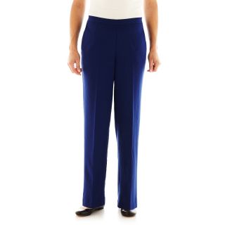 Alfred Dunner Via Condotti Pull On Pants, Sapphire (Blue), Womens