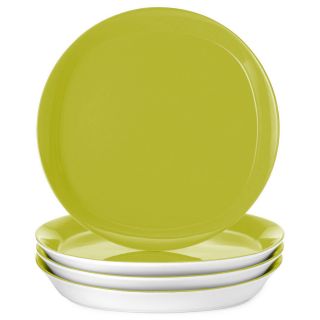 Rachael Ray Round & Square Set of 4 Dinner Plates