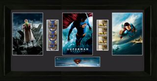 Superman Special Edition Trio Film Cell