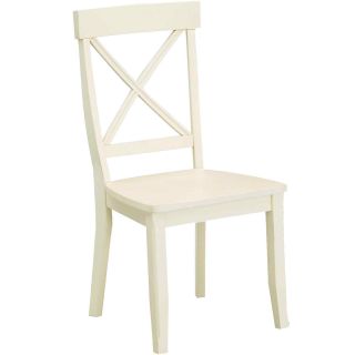 Copley Cove Set of 2 Dining Chairs, White