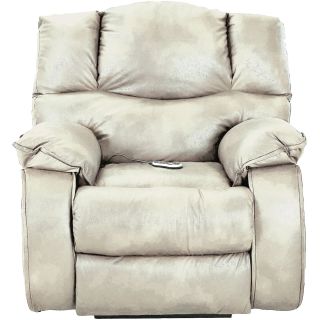 Hillside Leather Heat and Massage Recliner, Durango Oatmeal