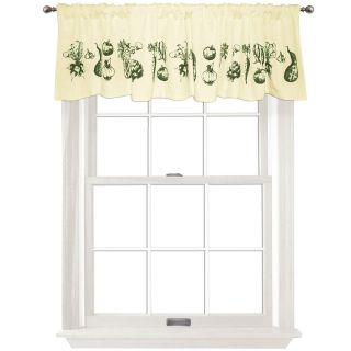 Vintage Veggies Valance, Green