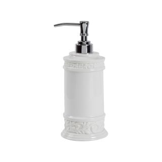 Creative Bath Cosmopolitan Soap Dispenser, White