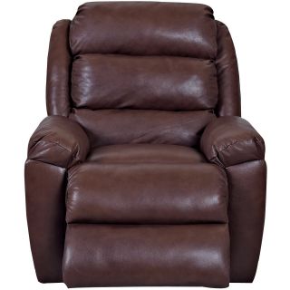 Lanier Leather Recliner, Durango Burgundy (Brown)