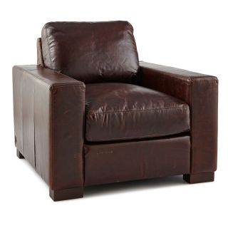 Signature Leather Chair, Morgano