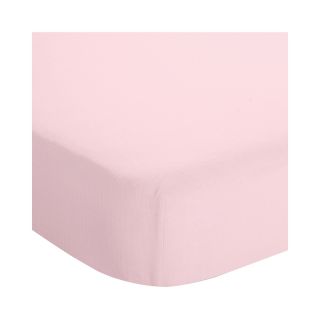 ADEN BY ADEN + ANAIS aden by aden + anais Fitted Crib Sheet   Pink, Girls