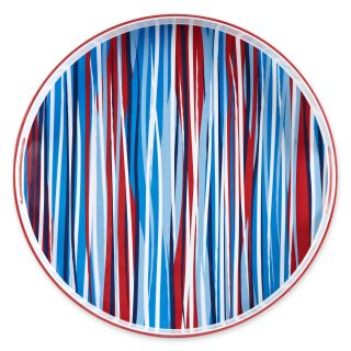 JCP EVERYDAY jcp EVERYDAY Seashore Round Striped Serving Tray