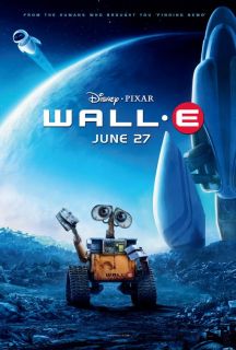 Wall E Advance Movie Poster