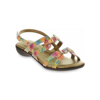Soft Style by Hush Puppies Votive Slingback Strappy Sandals, Rainbow, Womens