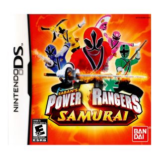 Nintendo DS Power Rangers Samurai Video Game