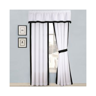 Emmerson Curtain Panel Pair, White
