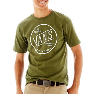 Vans Sealed Deal Graphic Tee, Military Sealed, Mens
